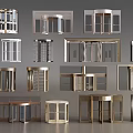 Various Modern Door Designs With Glass Panels And Metal Frames Collection