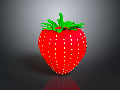 fruit strawberry fresh fruit seasonal fruit fruit fruit highlights fruit meal tropical fruit specialty fruit 3d model