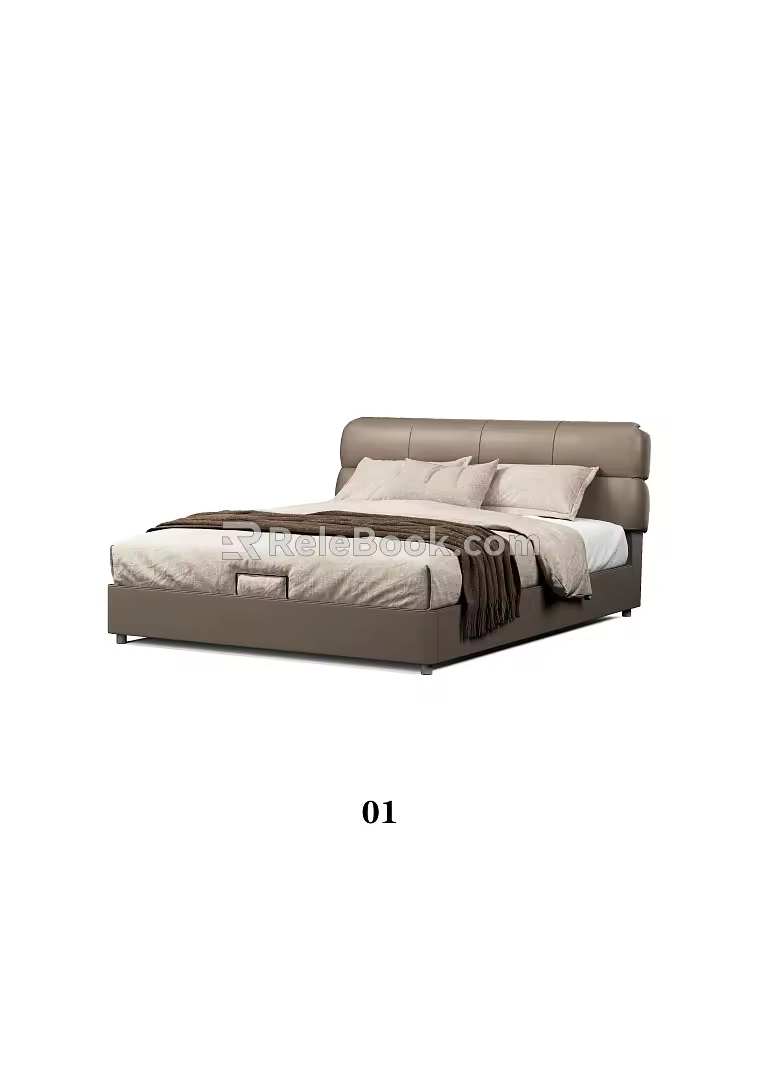 Tidal wind bed 3d model
