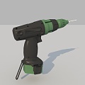 Electric drill tools hardware drilling machine drilling 3d model