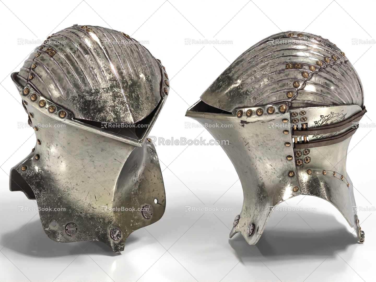 Knight Helmet Iron Helmet Soldier Helmet Steel Helmet Armor 3d model