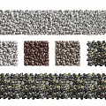 Diverse Stone and Wood Texture Samples in Multiple Colors and Patterns 3d model