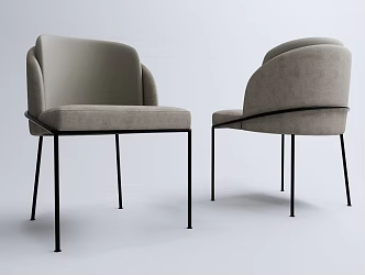Modern Dining Chair 3d model