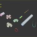 Various Stainless Steel Hardware Tools Including Fittings Pipes Bolts And Washers