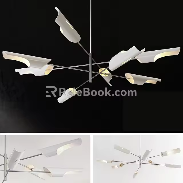 Alien chandelier 3d model