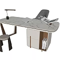 modern desk chair 3d model
