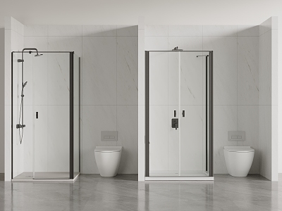 Shower Room Partition Shower Toilet model