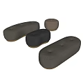 Sofa Stool Bench Dressing Stool Low Stool 3d model