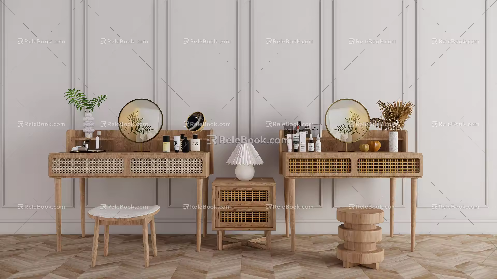 Quiet dressing table 3d model