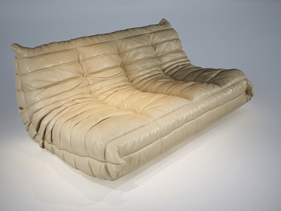 Double sofa 3d model