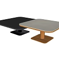 Table Dining Table Chair Tea Table Combination Table and Chair Table and Chair 3d model