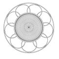 Round Rattan Decorative Mirrors with Intricate Woven Design for Home Decor