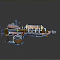 Science Fiction Firearms Next Generation Firearms Science Fiction Game Gun Game Firearms Game Gun Concept Gun Laser Gun 3d model
