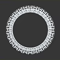 Sparkling Round Diamond Ring With Shiny Stones As Daily Jewelry Accessory