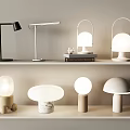 Modern Table Lamp Cream Style Table Lamp Decorative Table Lamp Sofa Table Lamp Bedside Table Lamp Bedside Table Lamp Bedroom Table Lamp Living Room Table Lamp Spherical Table Lamp 3d model