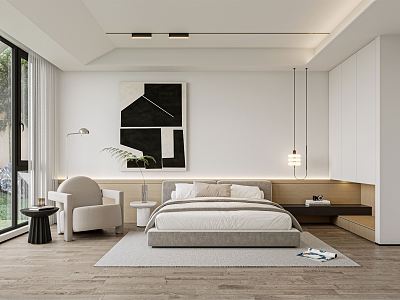 Modern Bedroom 3d model