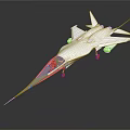 Modern Fighter Next Generation Aircraft 3d model