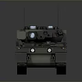 Modern Military Tank with Main Gun Turret Track System and Armored Hull Design