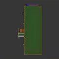Practical Green Shoe Cabinet Featuring Multiple Drawers And Open Drawer Storage Design