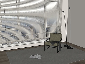 Hardware Blinds 3d model