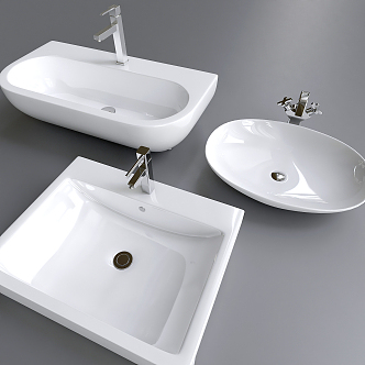 Modern wash basin wash basin 3d model