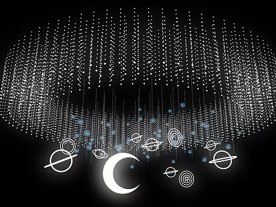 Star chandelier 3d model Star chandelier 3d model