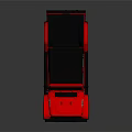 Red Pickup Truck With Black Roof And Sleek Modern Exterior Design