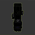 HAMA Tactical Weapon Sight With Trinity Purple Red Illumination And Firefield Design