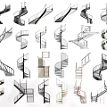 Spiral Staircase Various Design Styles With Metal Wood And Modern Features