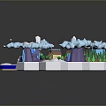 Game Environment Game Scene Fairy Tale Scene Fairy Tale Magic Scene Magic Item Fantasy Scene 3d model