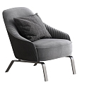 Modern B & B Italia Sofa Chair 3d model