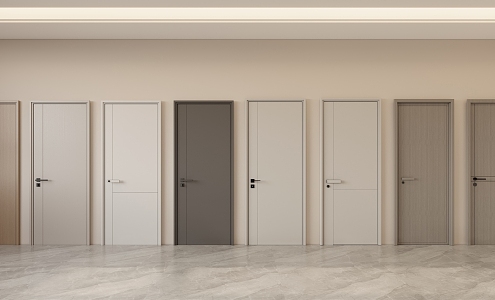 Modern door 3d model