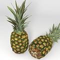 Modern Pineapple 3d model