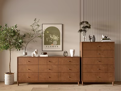 Modern Cabinet Whole Cabinet Sideboard Cabinet Balcony Cabinet Storage Cabinet Entrance Cabinet 3d model