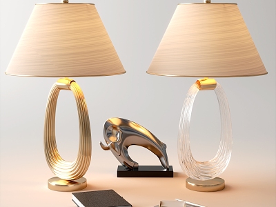 Modern table lamp model