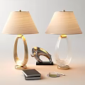 Modern table lamp 3d model