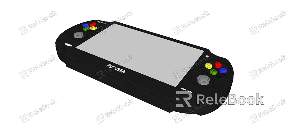 Modern game console handheld game console model