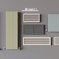 Minotli Modern Radiators With Various Styles And Color Options For Home