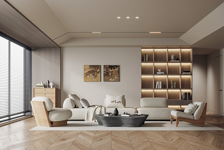 Living room 3d model