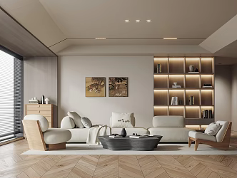 Living room 3d model