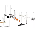 Lamp combination lamp 3d model