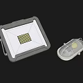 LED Floodlight With Transparent Cover For Outdoor Lighting Use