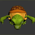 Turtle Cartoon Turtle Snapping Turtle Chickbill Turtle Reptile Cold Blooded Animal Reptile Class 3d model