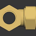 High Quality Brass Tee Pipe Fitting Hardware Tool For Plumbing Applications