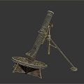 laser tower turret turntable sci-fi tower defense game tower defense sci-fi turret game turret game turret 3d model