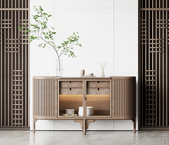 New Chinese Sideboard 3d model