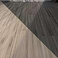 Wooden Floor Planks With Light And Dark Tones In Modern Design