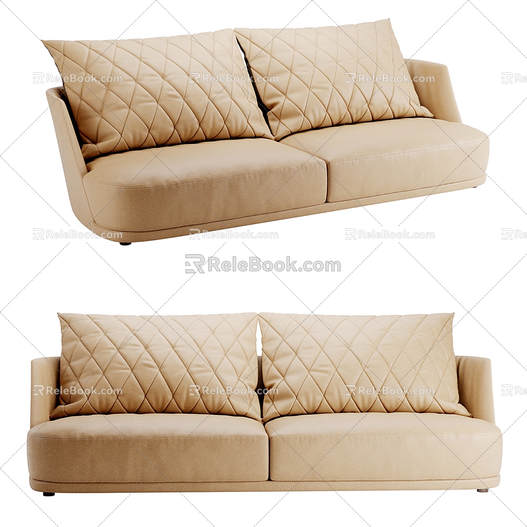 Modern Multiplayer Sofa 3d model