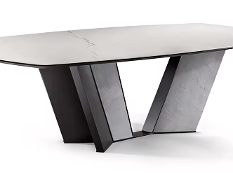 Modern table ta 3d model