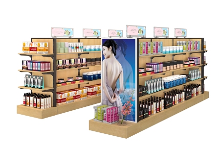 Shelf Cosmetic Store Shelf Cosmetic Store Shelf Cosmetic Cabinet Cosmetic Cabinet Cosmetic Shelf Display Cabinet Cosmetic Array Cabinet Cosmetic Display Cabinet 3d model